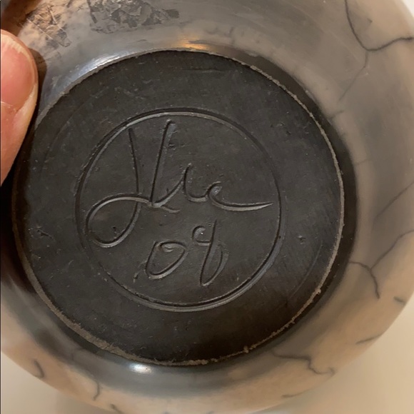 Blush pottery piece - Picture 3 of 5